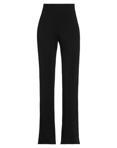 MAISON ULLENS MAISON ULLENS WOMAN PANTS BLACK SIZE XL CASHMERE 