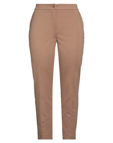 Clips More Woman Pants Camel Size Xl Viscose, Polyamide, Elastane In Beige