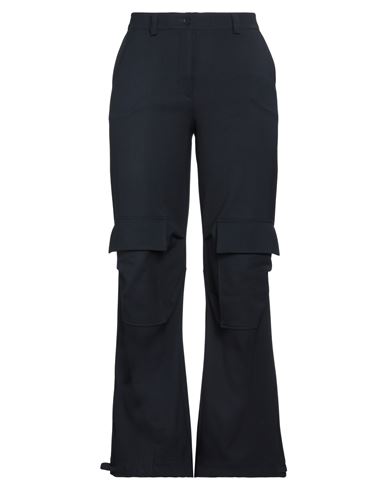 P.a.r.o.s.h P. A.r. O.s. H. Woman Pants Midnight Blue Size L Virgin Wool, Elastane In Blue
