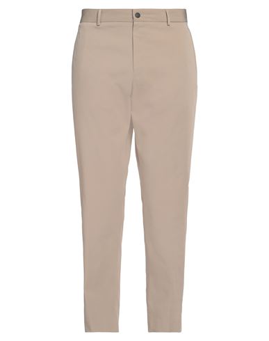 Pt Torino Man Pants Khaki Size 40 Polyester In Beige