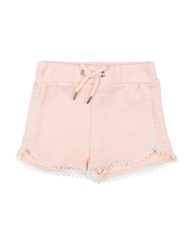 Chloé Newborn Girl Shorts & Bermuda Shorts Blush Size 3 Cotton In Pink
