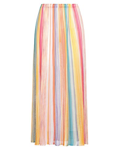 Missoni Woman Midi Skirt Ocher Size M Viscose In Yellow