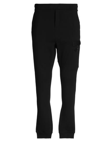 Alphatauri Man Pants Black Size Xl Cotton In Black