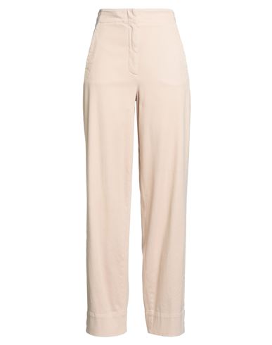 Peserico Woman Pants Beige Size 6 Cotton, Elastane In Neutral