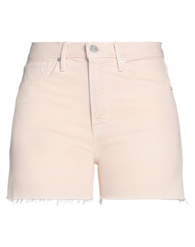 FRAME FRAME WOMAN DENIM SHORTS APRICOT SIZE 30 COTTON 