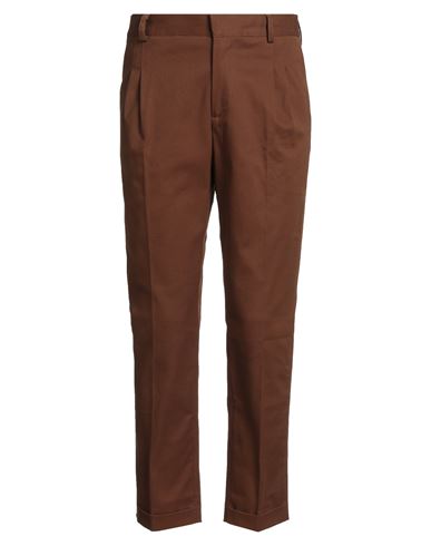 Grey Daniele Alessandrini Man Pants Tan Size 30 Cotton, Elastane In Brown