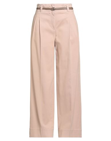Peserico Woman Pants Blush Size 10 Cotton, Elastane In Pink