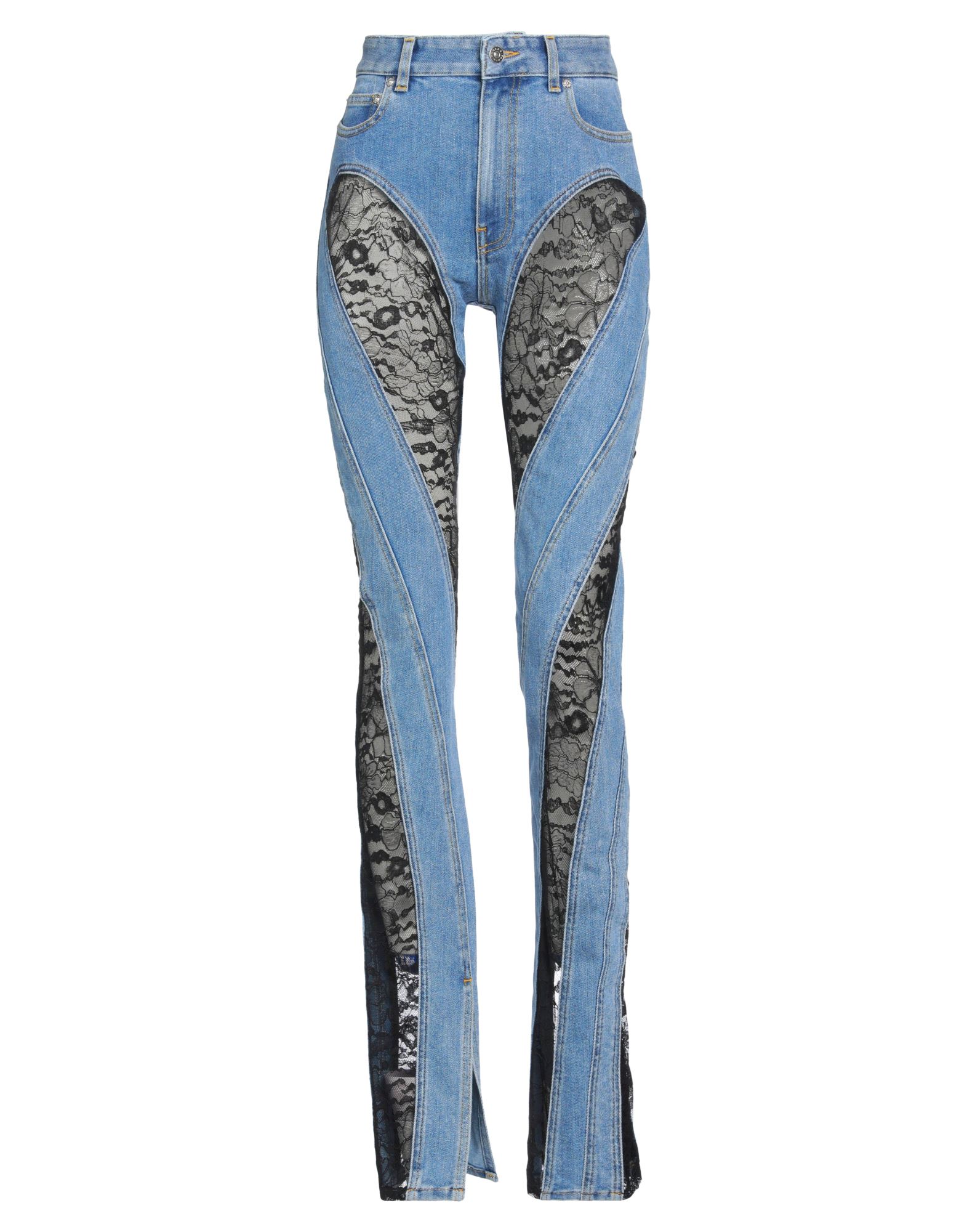 Mugler - Hosen & Röcke - Jeanshosen - On Yoox.com 