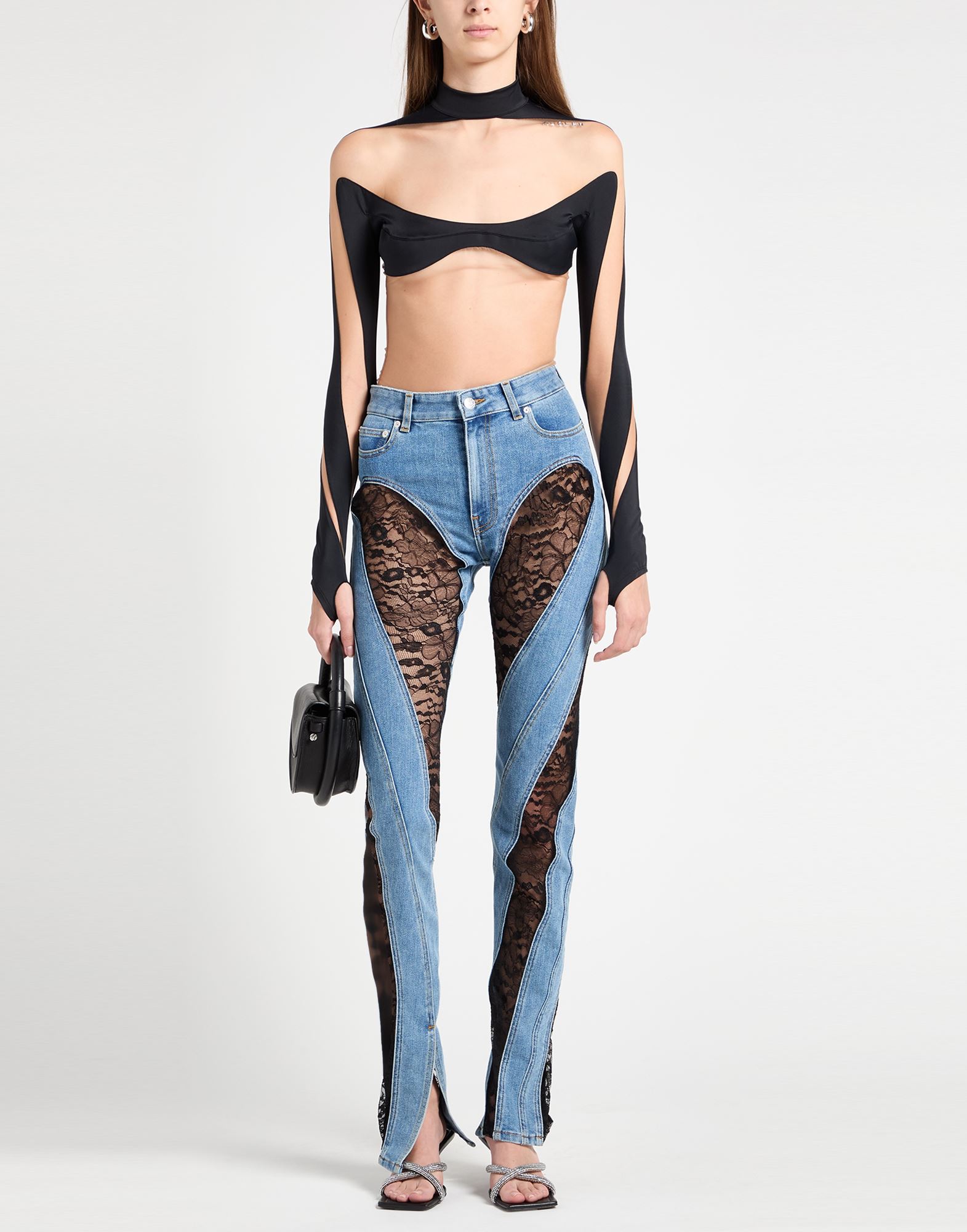  Mugler - Hosen & Röcke - Jeanshosen - On Yoox.com 