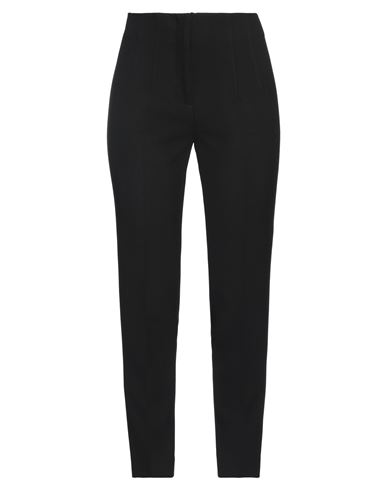 Peserico Easy Woman Pants Black Size 4 Polyester, Viscose, Cotton, Elastane In Black