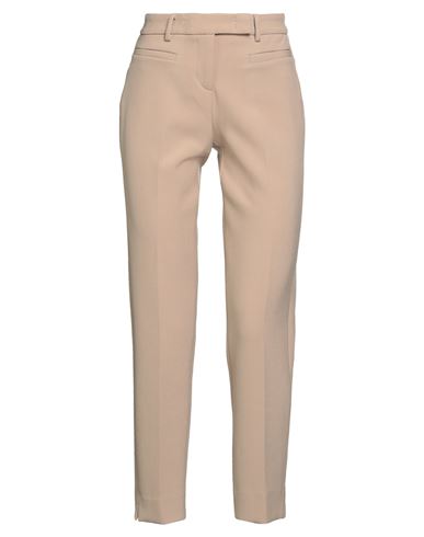 Peserico Easy Woman Pants Sand Size 12 Polyester, Viscose, Cotton, Elastane In Neutral