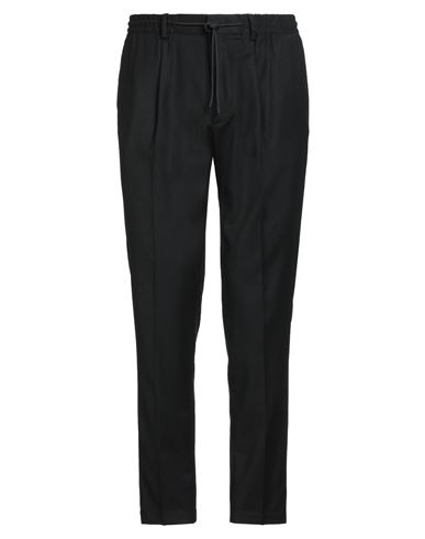 Manuel Ritz Man Pants Black Size 34 Wool, Elastane