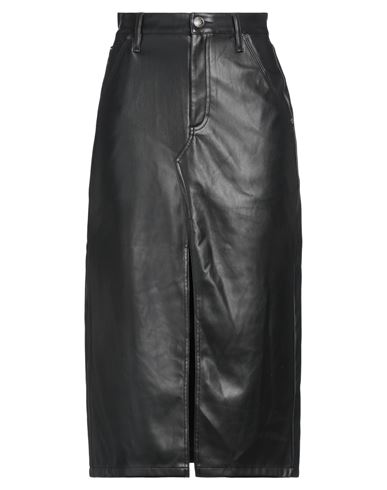 Rag & Bone Woman Midi Skirt Black Size 27 Polyester, Polyurethane In Black