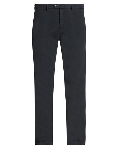 Seventy Sergio Tegon Seventy Venezia Man Pants Navy Size 40 Cotton, Elastane In Navy Blue