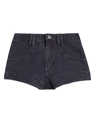 Isabel Marant Woman Denim Shorts Charcoal Size 2 Cotton