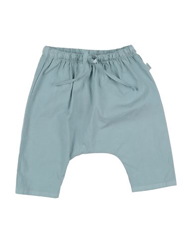 Teddy & Minou Newborn Boy Pants Light Blue Size 3 Cotton, Elastane In Blue