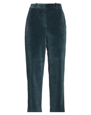 Circolo 1901 Woman Pants Dark Green Size 10 Cotton, Elastane