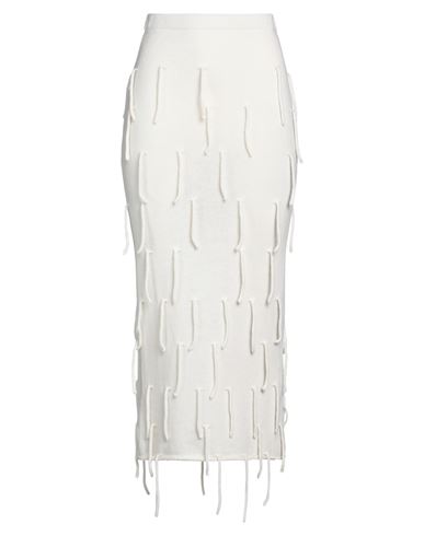 Midi-Rock Damen Elfenbein 36,38 Damen