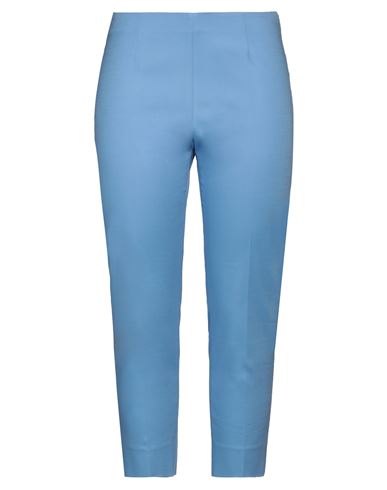Peserico Woman Pants Pastel Blue Size 10 Cotton, Viscose, Elastane
