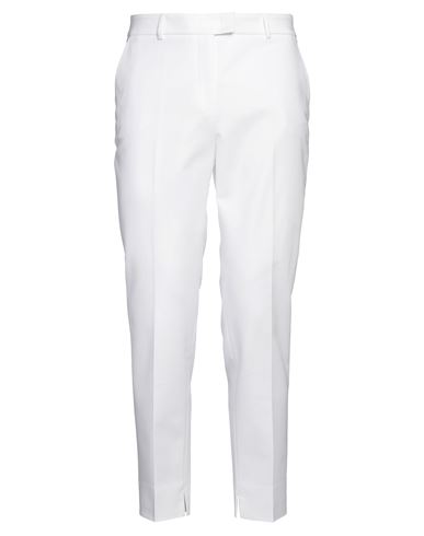 Peserico Man Pants White Size 32 Cotton, Elastane In White