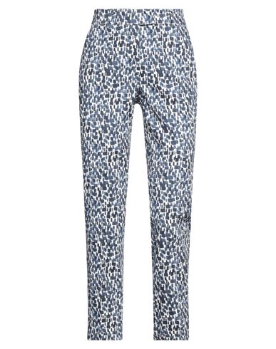 Peserico Woman Pants Navy Size 2 Cotton, Elastane In Navy