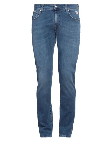 Roy Rogers Roÿ Roger's Man Denim Pants Blue Size 34 Cotton, Elastane In Blue