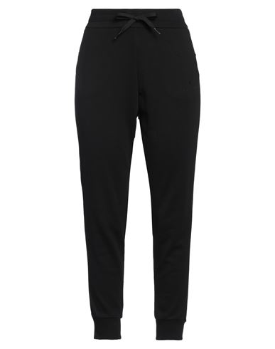 Armani Exchange Woman Pants Black Size S Cotton, Polyester, Polyamide, Metallic Fiber In Black
