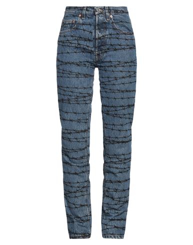 Vetements Woman Jeans Blue Size S Cotton