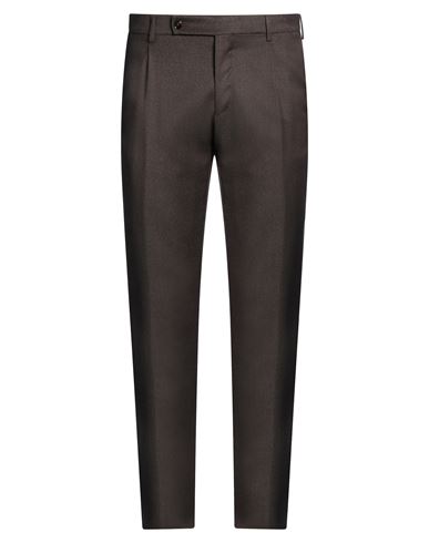 Berwich Man Pants Dark Brown Size 30 Virgin Wool