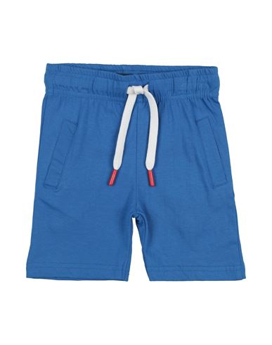 Harmont & Blaine Newborn Boy Shorts & Bermuda Shorts Blue Size 3 Cotton In Blue
