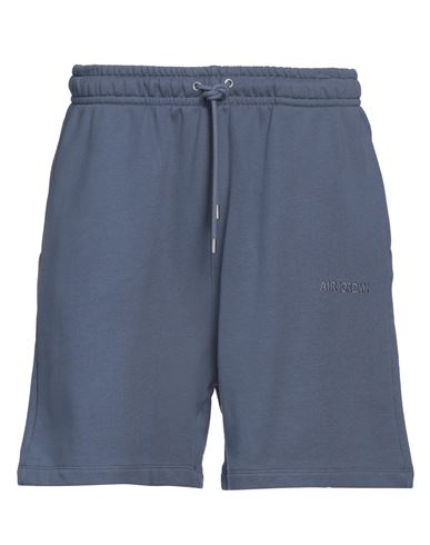 JORDAN JORDAN MAN SHORTS & BERMUDA SHORTS SLATE BLUE SIZE XL COTTON 