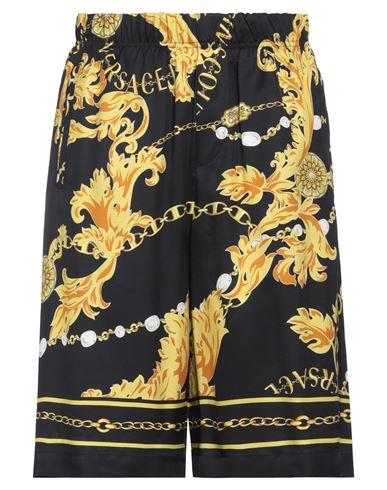 Shop Versace Jeans Couture Man Shorts & Bermuda Shorts Black Size 32 Viscose