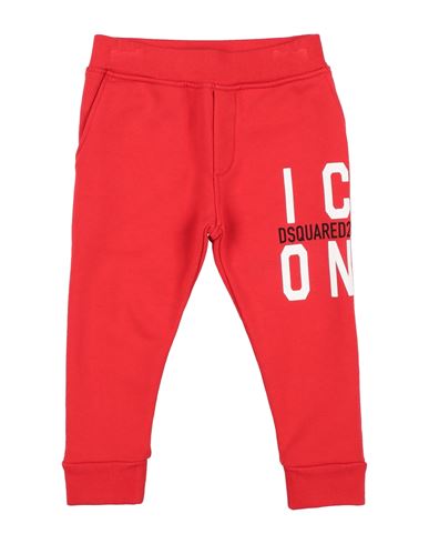 DSQUARED2 DSQUARED2 TODDLER BOY PANTS RED SIZE 4 COTTON, ELASTANE 