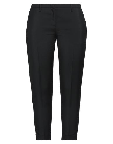 N°21 Woman Pants Black Size 8 Mohair Wool, Polyamide, Elastane In Black