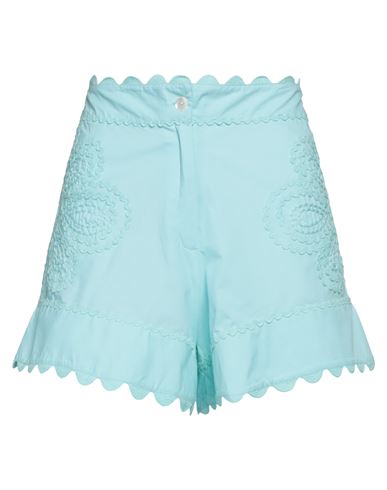 Denim Couture Woman Denim skirt Pink Size XS Cotton