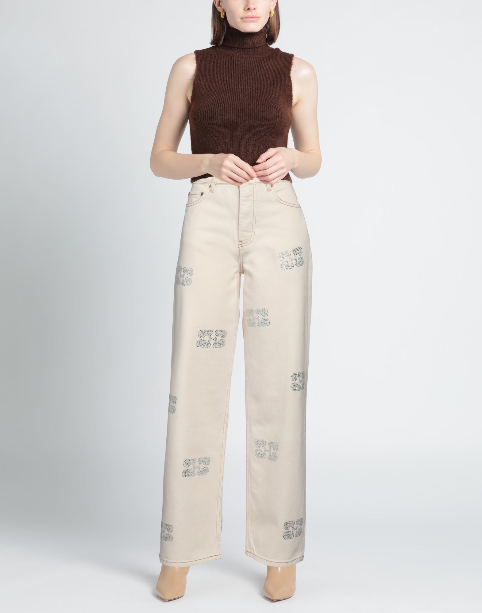  Ganni - Partes De Abajo - Pantalones Vaqueros - On Yoox.com 