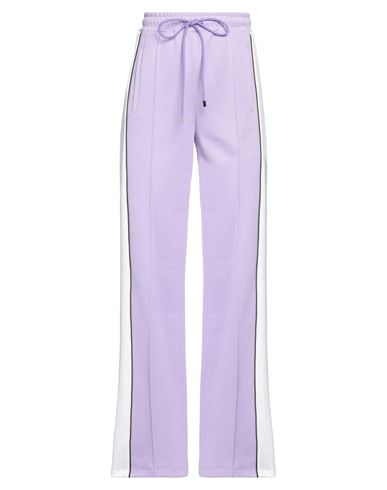 Shop Semicouture Woman Pants Lilac Size M Polyester, Cotton