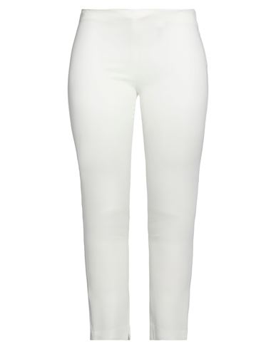 Antonelli Woman Pants Ivory Size 4 Viscose, Elastane In White