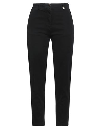 Myths Woman Pants Black Size 4 Modal, Cotton, Elastane In Black