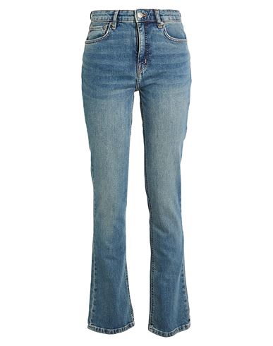 Ralph Lauren Lauren  Woman Jeans Blue Size 10 Cotton, Elastane In Blue