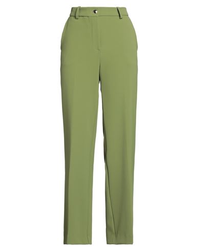 Kaos Woman Pants Lime Green Size 10 Polyester, Elastane