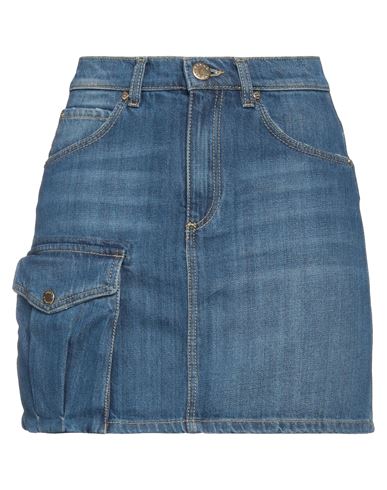 Falda vaquera Mujer Azul marino 36 Mujer