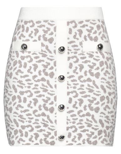 Minirock Damen Cremeweiß L,M Damen