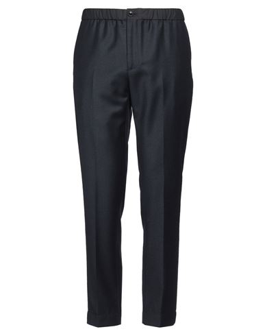 Incotex Man Pants Navy Size 40 Virgin Wool, Polyester In Blue