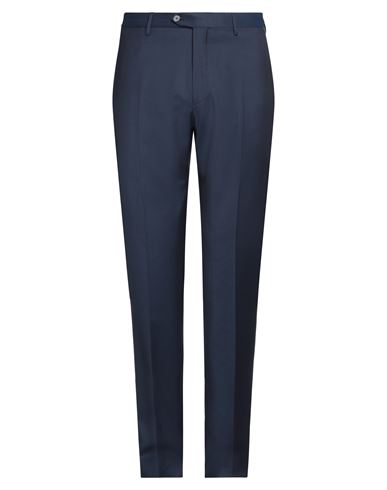 Tagliatore Man Pants Navy Size 34 Super 110s Wool