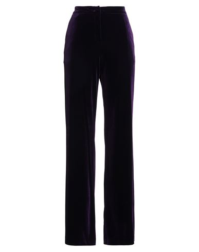 Pinko Woman Pants Plum Size 8 Polyester, Elastane In Black