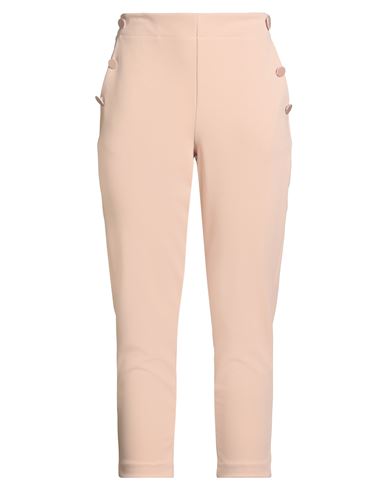 Vicolo Woman Pants Blush Size L Polyester, Elastane In Pink