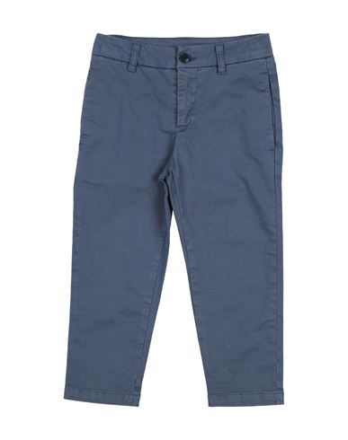 Dondup Toddler Boy Pants Pastel Blue Size 4 Cotton, Elastane In Blue