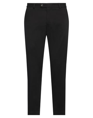 Messagerie Man Pants Midnight Blue Size 30 Cotton, Elastane In Black