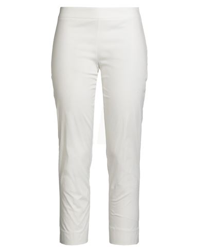 Maria Bellentani Woman Pants White Size 6 Cotton, Elastane In White